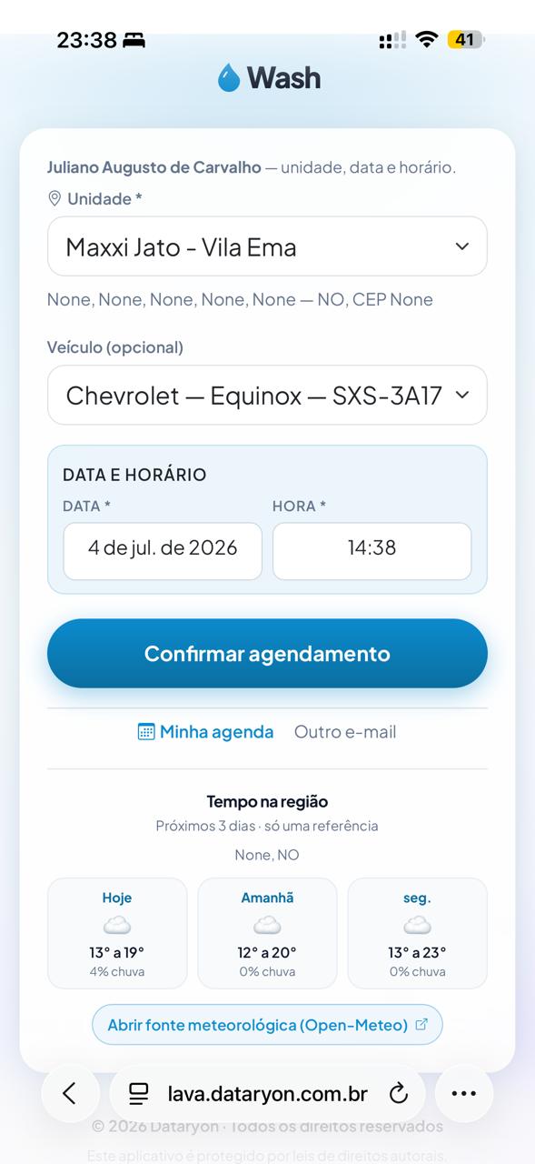 Agendamento
